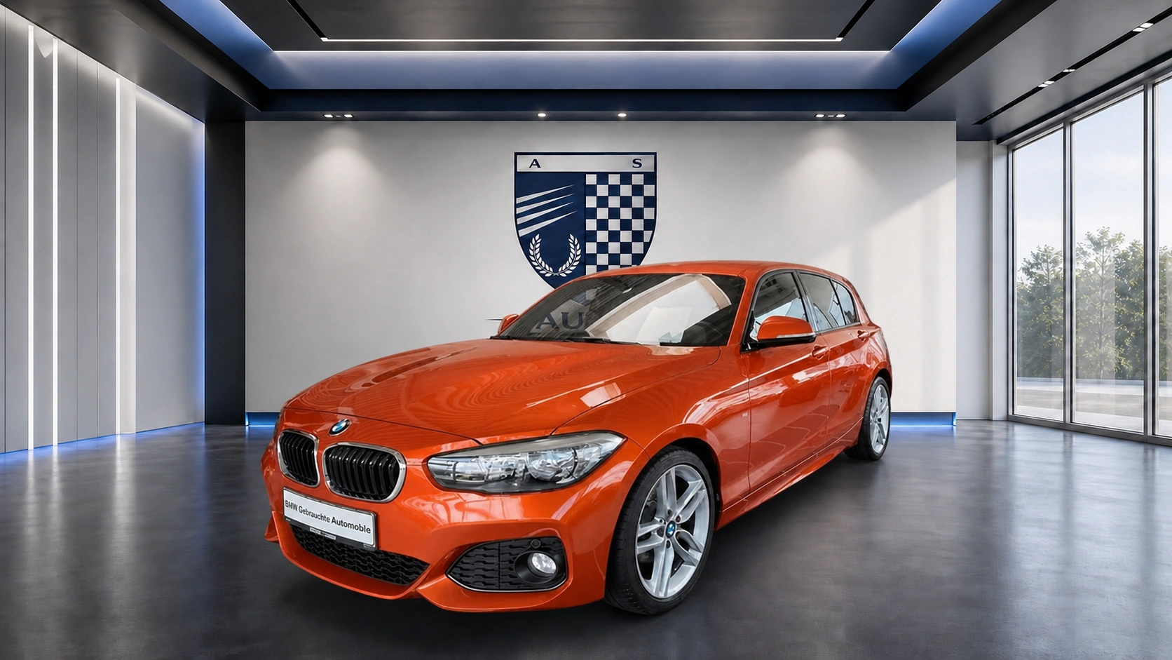 BMW 120i M-Paket in Valencia Orange